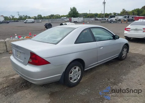 2002 Honda Civic Lx из США, поврежденный, VIN 1HGEM22592L082490